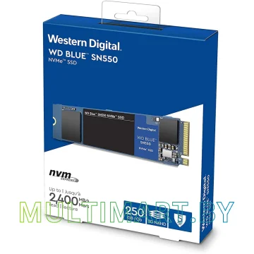 SSD диск WD Blue SN550 NVMe 250GB (WDS250G2B0C) картинка 4